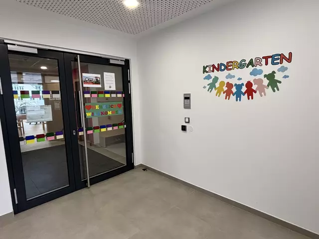 Die Stadt St. Pölten hat einen neuen Kindergarten: Der neue Kindergarten im ersten Stock in der Ludwig-Stöhr-Straße 7 | Foto: Lauren Seywald / MeinBezirk