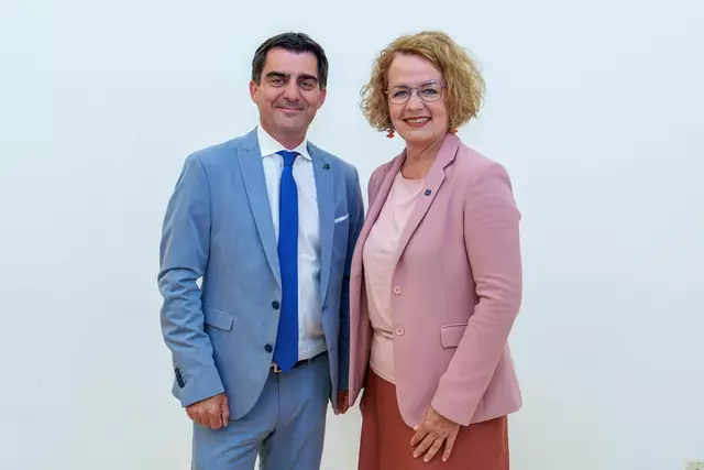 LAbg. Christian Gepp und NÖAAB Landesobfrau Christiane Teschl-Hofmeister | Foto: NÖAAB