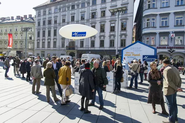 Die kostenlose Beratung am Hauptplatz wurde gut angenommen.  | Foto: Marija Kanizaj