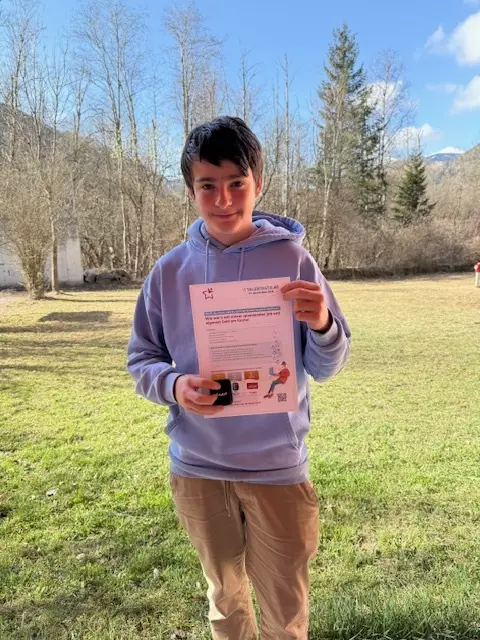 Florian Prenner gewann österreichweit bei der Talentastic-Challenge den 1. Preis. 