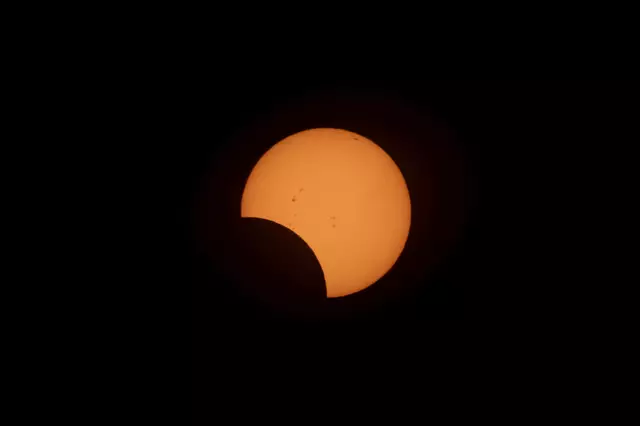 Die Chancen für eine klare Sicht auf die Sonnenfinsternis sind in Wien aber wegen des schlechten Wetters sehr gering. (Symbolbild) | Foto:  CHINE NOUVELLE / Action Press/Sipa / picturedesk.com