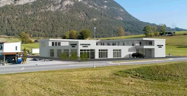 Im Mai startet Zebisch Trockenbau mit dem hier visualisierten Gewerbepark. | Foto: Markus Volgger