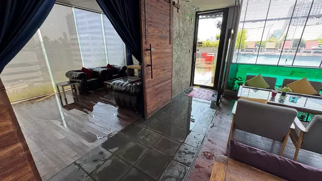 Chaos und Verwüstung nach dem Erdbeben in Bangkok – Familie Neudert aus Schauersberg erlebt die Geschehnisse hautnah. | Foto: Neudert