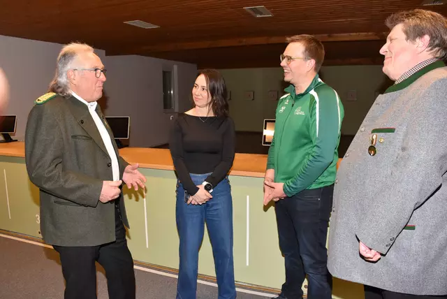 Medaillenvergabe Nord - Luftgewehr Mannschaftsmeisterschaften - Pabneukirchen, 29. 3. 2025.  | Foto: Robert Zinterhof