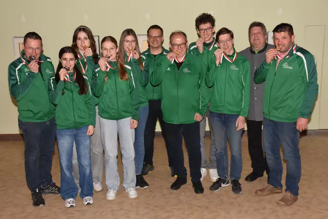 Die Medaillengewinner aus Pabneukirchen.  | Foto: Robert Zinterhof