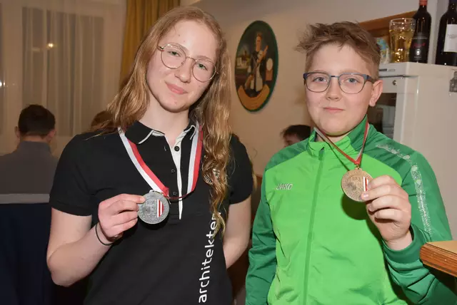 Medaillenvergabe Nord - Luftgewehr Mannschaftsmeisterschaften - Pabneukirchen, 29. 3. 2025.  | Foto: Robert Zinterhof