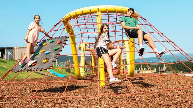 Der große Bewegungspark ist vor allem für Kinder und Jugendliche ein Magnet. | Foto: Steirarodl