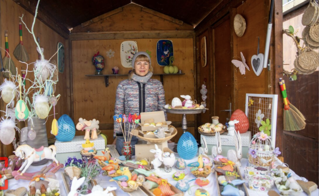 In Wiener Neustadt begeistert am 11. und 12. April der Ostermarkt am Dom. | Foto: Julia Binder/Archiv