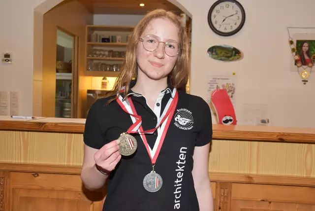 Medaillenvergabe Nord - Luftgewehr Mannschaftsmeisterschaften - Pabneukirchen, 29. 3. 2025.  | Foto: Robert Zinterhof