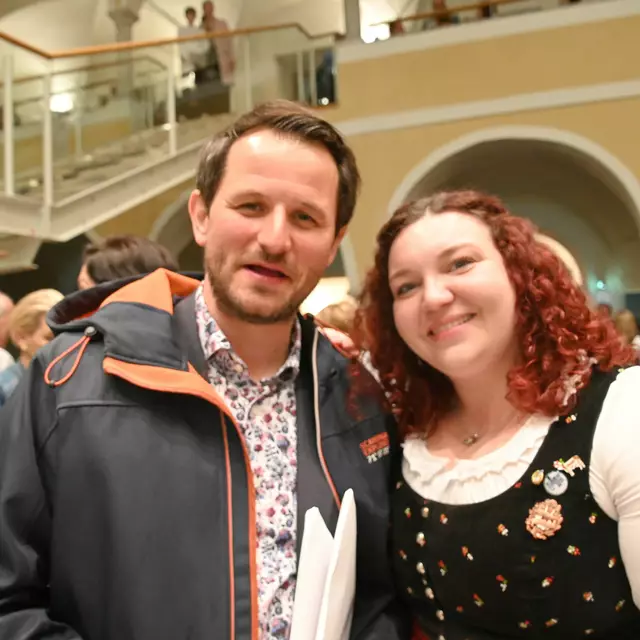 Christian Kramser und Ines Bernthaler