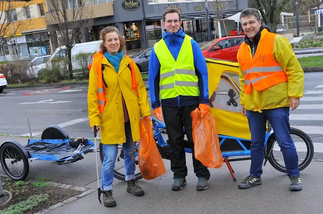 auch die Radlobby war beim Früjahrsputz dabei | Foto: mamaraZZa photo