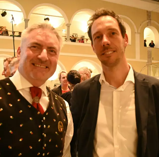 Hermann Hoffmann und Markus Lerch