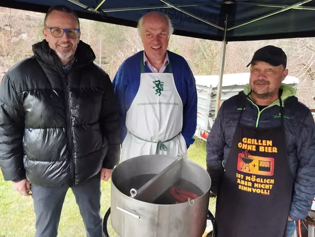 Fürs leibliche Wohl ist bestens gesorgt | Foto: Veronika Frank