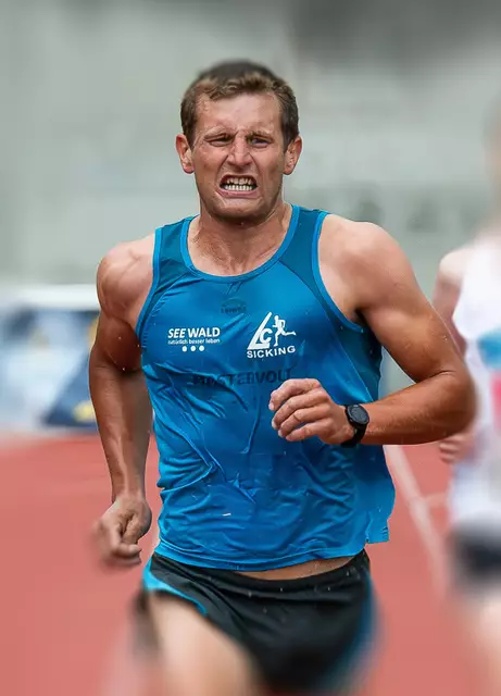 Markus Lemp schaffte mit persönlicher Bestzeit Platz vier. | Foto: Gottfried Gärtner