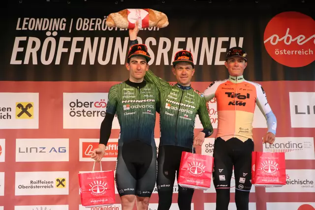 Di drei Erstplatzierten in Leonding. | Foto: Herbert Schöttl