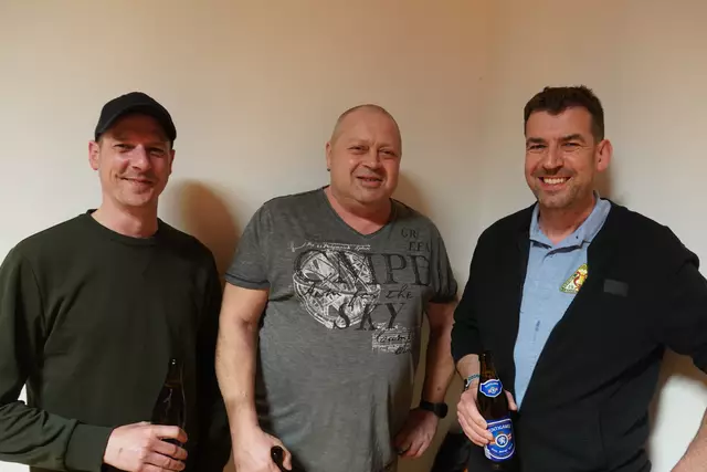 Florian Peinsipp, Max Grabner und Jürgen Schober.