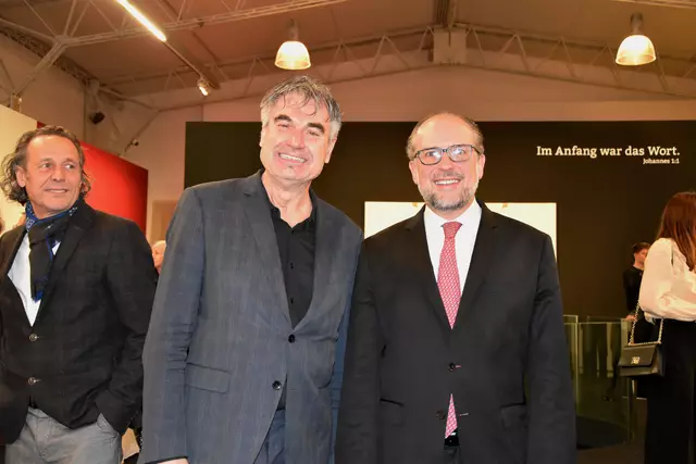 Paul Gessl mit Alexander Schallenberg