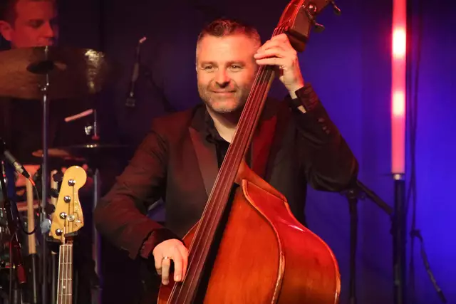 Seine Freude an der Musik drückte Werner Unterlercher aus.