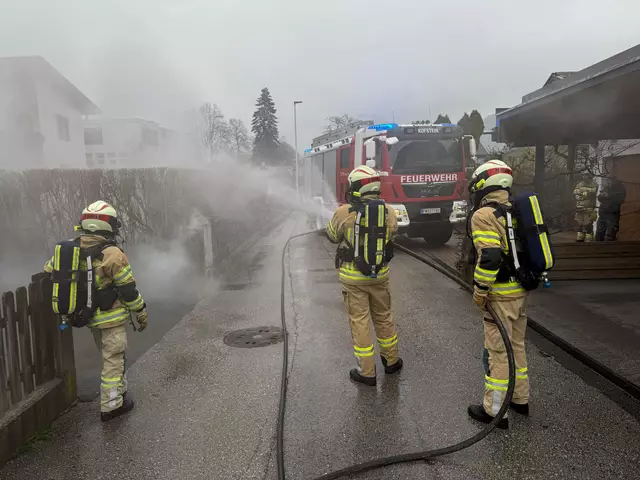 Ein Sicherungskasten in Kufstein stand am Samstagmorgen in Flammen. | Foto: ZOOM.Tirol