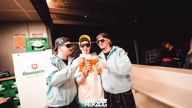 Philipp, Robin und Dominik. | Foto: Diskothek Herzog