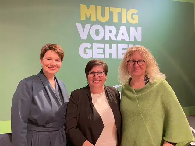 Am Foto von links Dagmar Engl, Birgit Ernecker und Martina Eigner. | Foto: Grüne Bezirk Perg