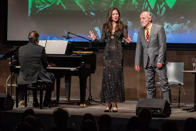 Ethel Merhaut und Karl Markovics | Foto: copyright by Kulturverein Wunderlich / Marco Pircher Fotogaf
