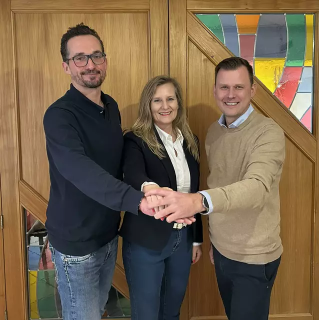 Wollen gemeinsam die Zukunft von Leibnitz gestalten (v.l.): Daniel Kos (FPÖ), Manuela Kittler (Bürgerforum Leibnitz) und Jochen Pießnegger (ÖVP) | Foto: MeinBezirk