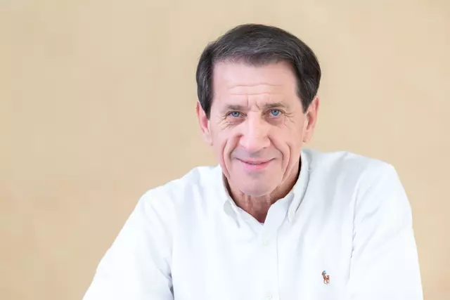 Kalsdorf-Präsident Alfred Tomberger analysiert den Start. | Foto: Konstantinov