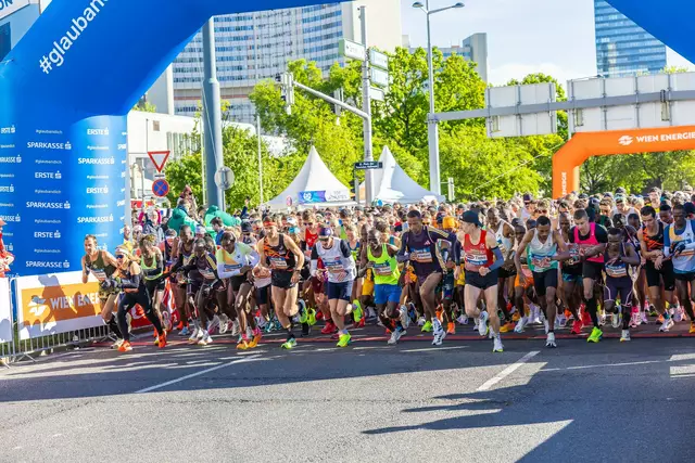 10.000 Menschen liefen beim Vienna City Marathon 2024 mit. | Foto: René Brunhölzl/RMW