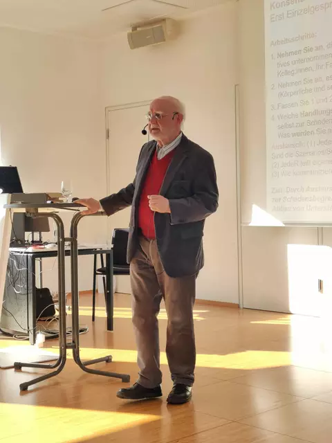 Konfliktforscher Friedrich Glasl | Foto: Pädagogische Hochschule OÖ