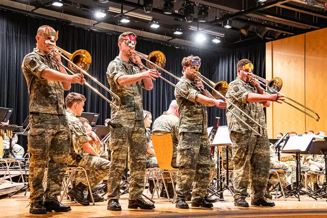 So sah das Militärmusikkonzert aus. | Foto: OÖBV Rohrbach/Gierlinger