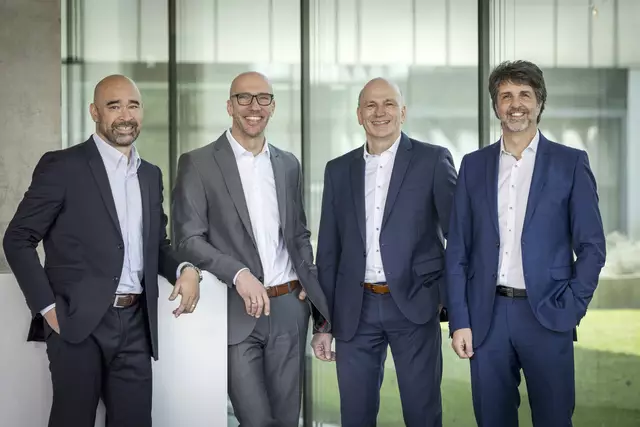 V. l. n. r.: Mario Stockreiter, Peter Gradwohl, Jörg Rosegger, Martin Pfeffer | Foto: Binder+Co