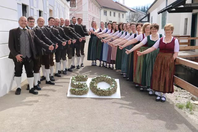 Die Volkstanzgruppe Micheldorf feiert ihr 50-jähriges Jubiläum. | Foto: Geistberger