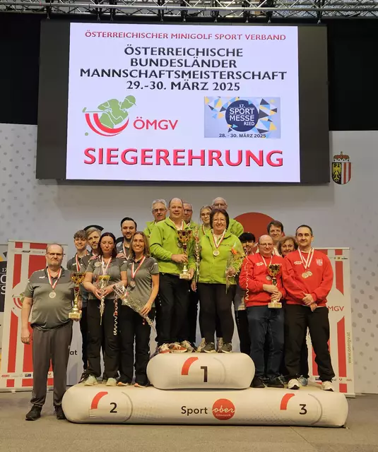 Die Sieger. | Foto: ASKÖ MSC Braunau Raiffeisen
