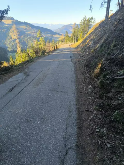Um rund 500.000 Euro wird in Mirnig die bestehende Weganlage auf einer Länge von drei Kilometern saniert. | Foto: Büro LHStv. Gruber