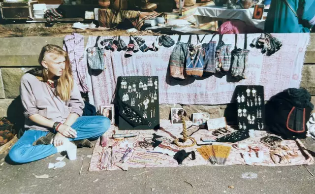 Als Claudia Schmuck in den 80ern verkaufte. | Foto: Meßthaller