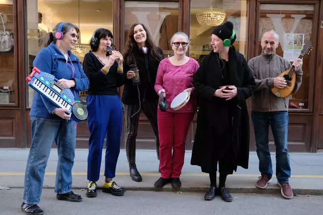 Diese Neubauer Unternehmer laden zum Grätzlfest am Siebensternplatz.  | Foto: Wladimir Kolokolow