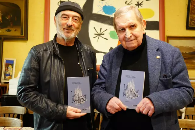 Luftschlösser ein Zickseekrimi von Autor Martin Franz Neuberger, erschienen in der eigens gegründeten Edition Egermann | Foto: Andrea Glatzer