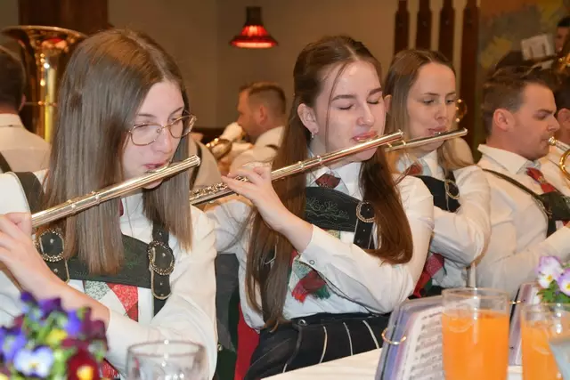 Bilanz Musikverein: Viele Ausrückungen und Proben im Jahreslauf.