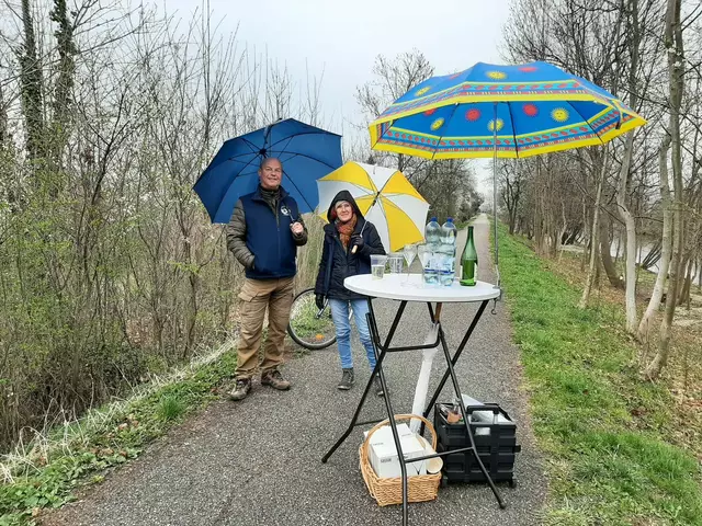 IG-Obleute Hannes Kernbeis und Traude Marinkovits. | Foto: IG Schwarza