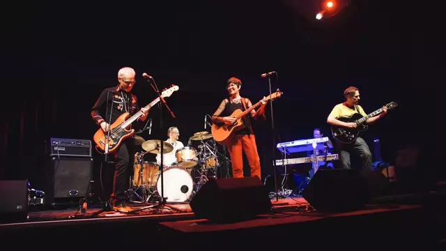 The Steam Radios bei der Präsentation ihres neuen Albums in der Alten Gerberei in St. Johann in Tirol.  Foto: Carolina Aigner