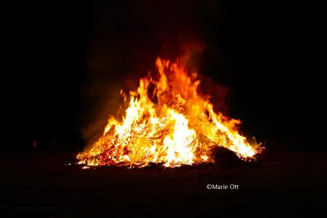 Großes Osterfeuer der Landjugend Graz Südwest