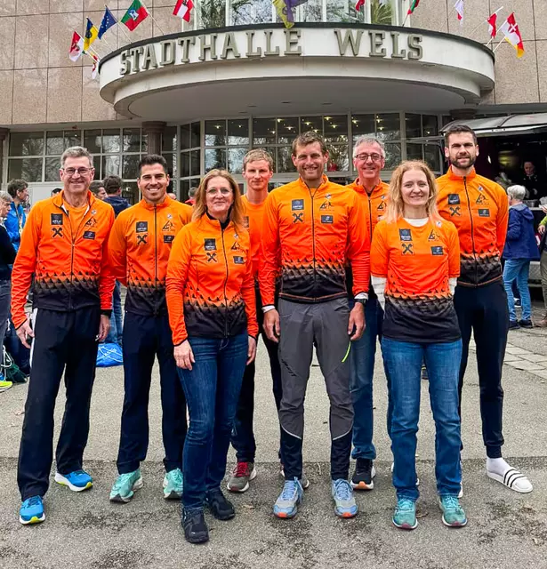 Die Mannschaft des LC Sicking kann auf einen erfolgreichen Welser Halbmarathon zurückblicken. | Foto: LC Sicking