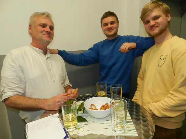  Rainhard Kraus, Klian , Elias Mayer  besuchen gern so eine Veranstaltung | Foto: Heribert Punz