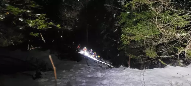 Die vierköpfige Familie alarmierte die Bergrettungsortsstelle Strobl. | Foto: Bergrettung Strobl