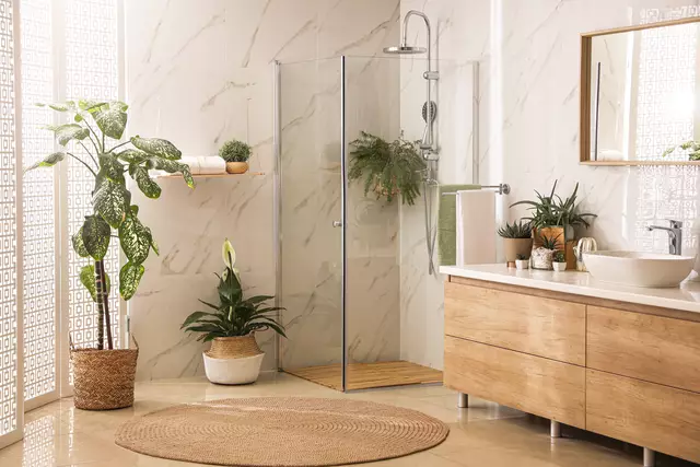 Im Badezimmer gibt es wenig Licht und viel Feuchtigkeit. Leider bedeutet dies, dass viele Pflanzen hierfür nicht geeignet sind. | Foto: Shutterstock
