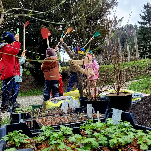 "Gesunder Kindergarten-gemeinsam wachsen" nennt sich das Projekt, an dem der Waldpädagogische Kindergarten Mixnitz derzeit teilnimmt. | Foto: Waldpädagogischer Kindergarten Mixnitz
