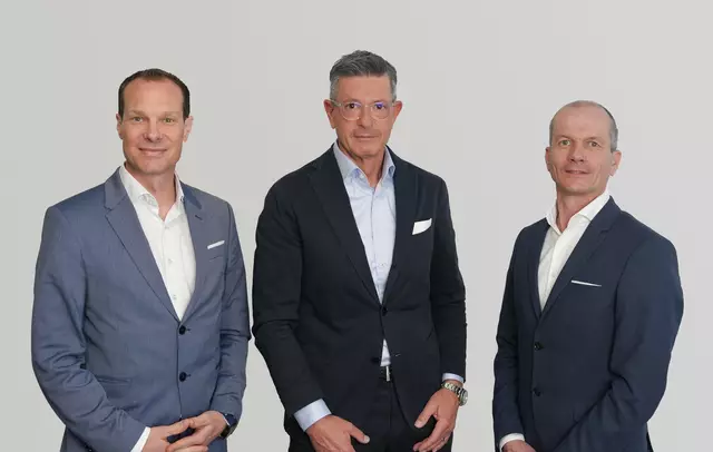 v.l.: Thomas Zerlauth, Michael Kretz und RMA-Vorstand Andreas Eisendle | Foto: Schubert