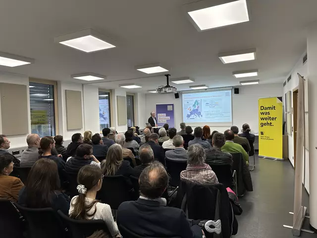 Großes Interesse beim Treffpunkt Unternehmen: Zahlreiche Unternehmerinnen und Unternehmer folgten der Einladung des Wirtschaftsbundes zur TINETZ nach Thaur. | Foto: Tiroler Wirtschaftsbund