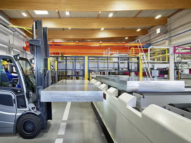 Die AMAG ist ein zugelassener Lieferant von Aluminiumplatten für führende Flugzeughersteller. | Foto: AMAG